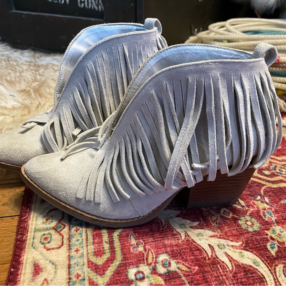 Coconuts by Matisse Fringe Booties